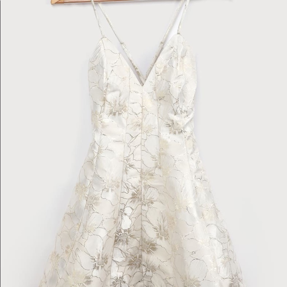 Lulus White Mini Dress (NWT)